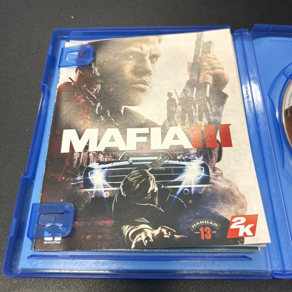 Mafia III - Standard Edition (Sony PlayStation 4, 2016) Complete in Box With Map